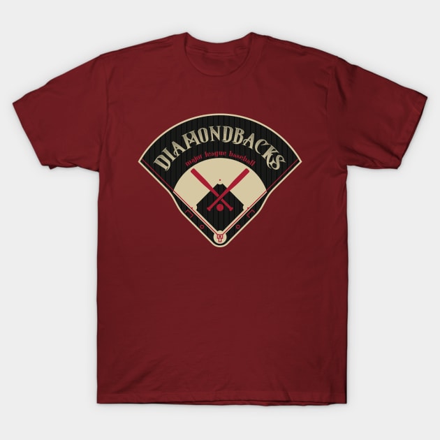 Arizona Baseball T-Shirt by Nagorniak
